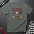 Beach Snack Guide T-Shirt product image 1