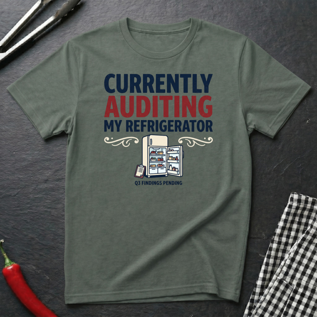 Auditing My Refrigerator T-Shirt product image 6
