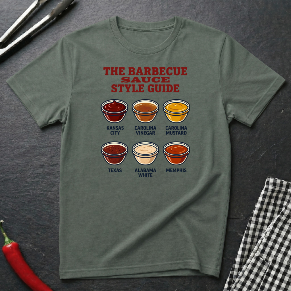 Barbecue Sauce Style Guide T-Shirt product image 5