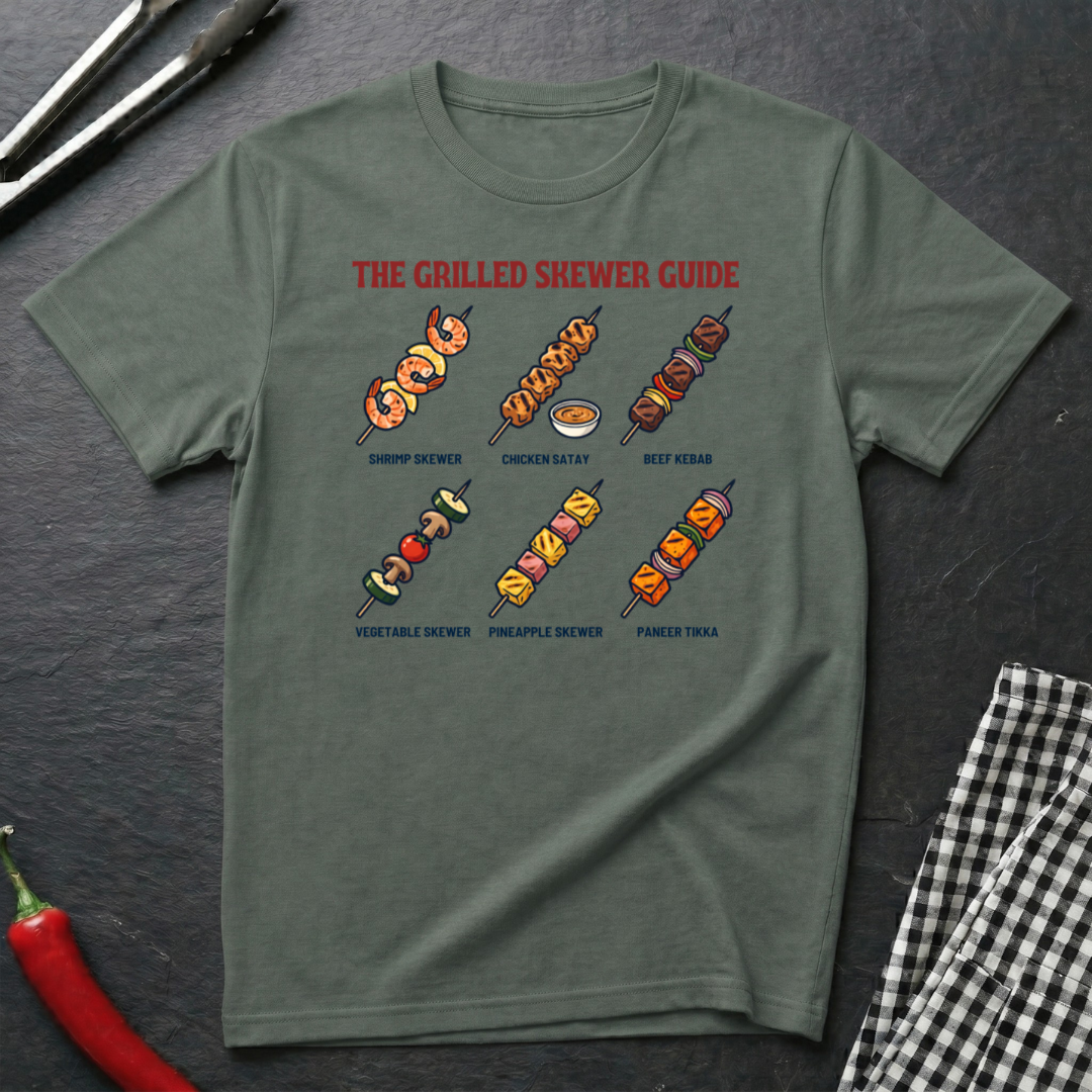 Grilled Skewer Guide T-Shirt product image 1