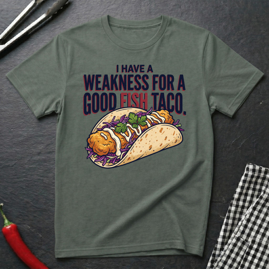Weakness For Fish Taco T-Shirt product image 5