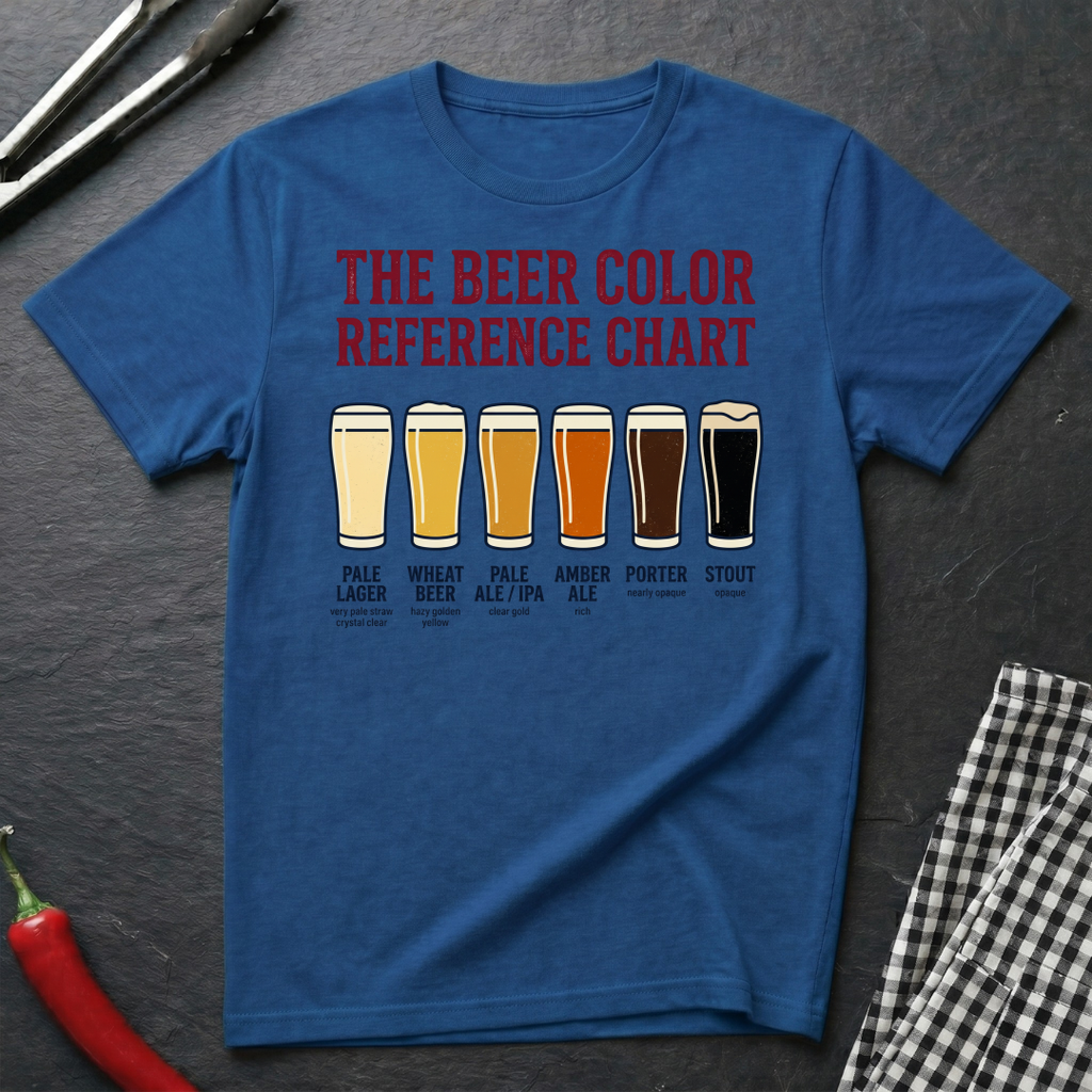 Beer Color Chart T-Shirt product image 3