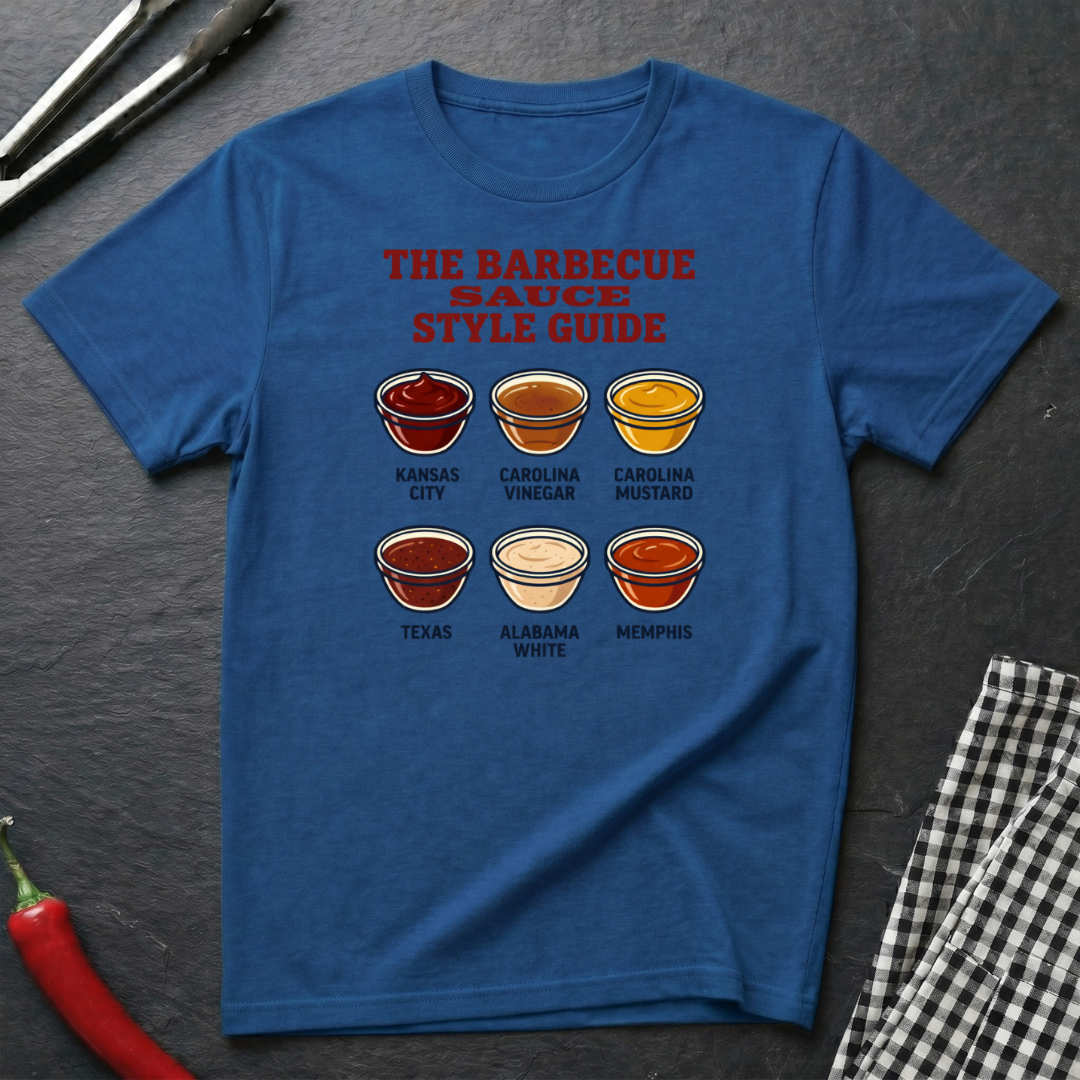 Barbecue Sauce Style Guide T-Shirt product image 3