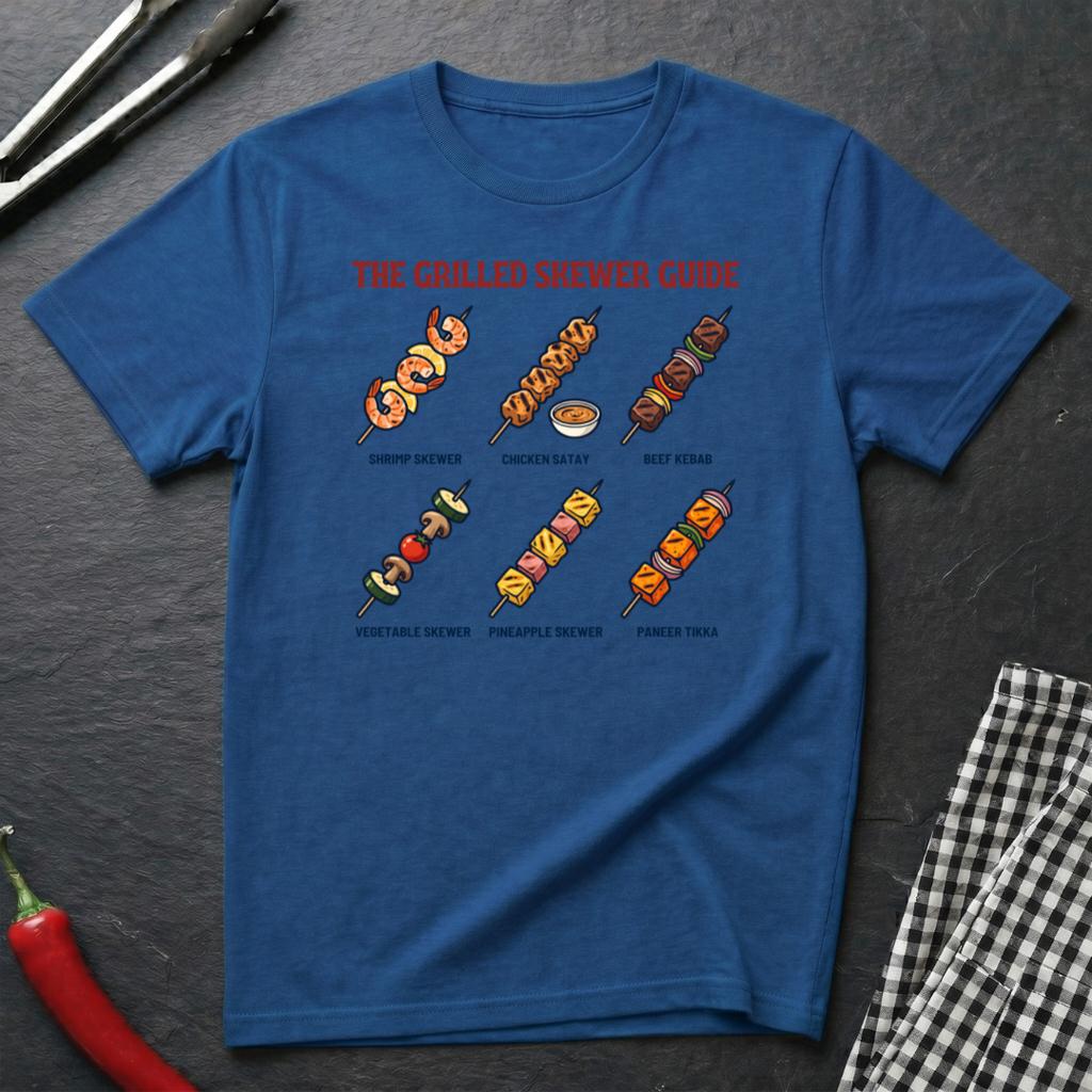 Grilled Skewer Guide T-Shirt product image 3