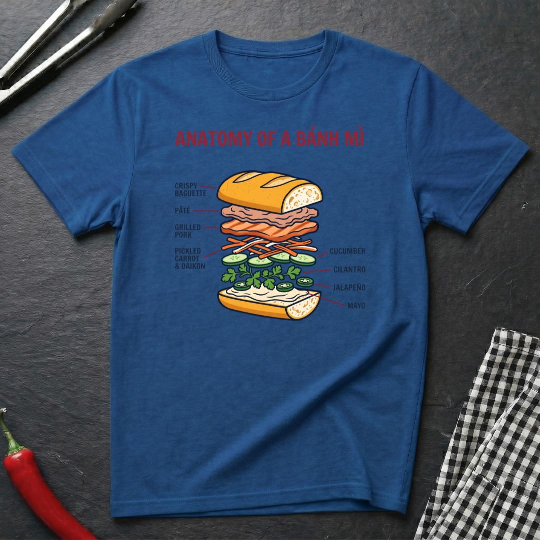 Bánh Mì Anatomy T-Shirt product image 3