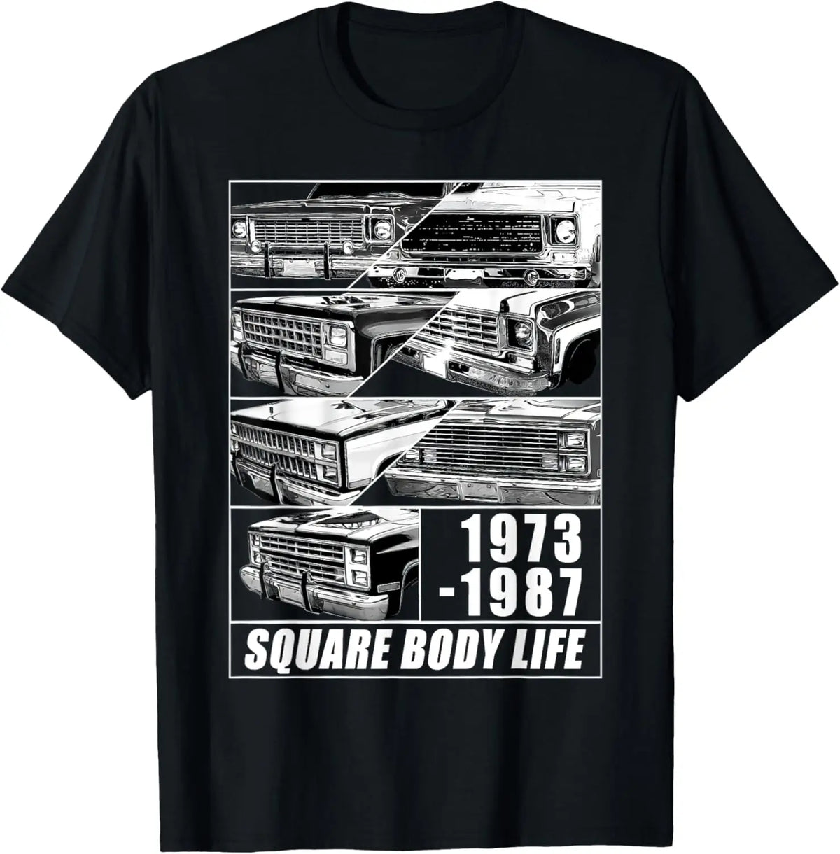 1973-1987 Square TruckT-Shirt£¬100% cotton,car fans product image 1