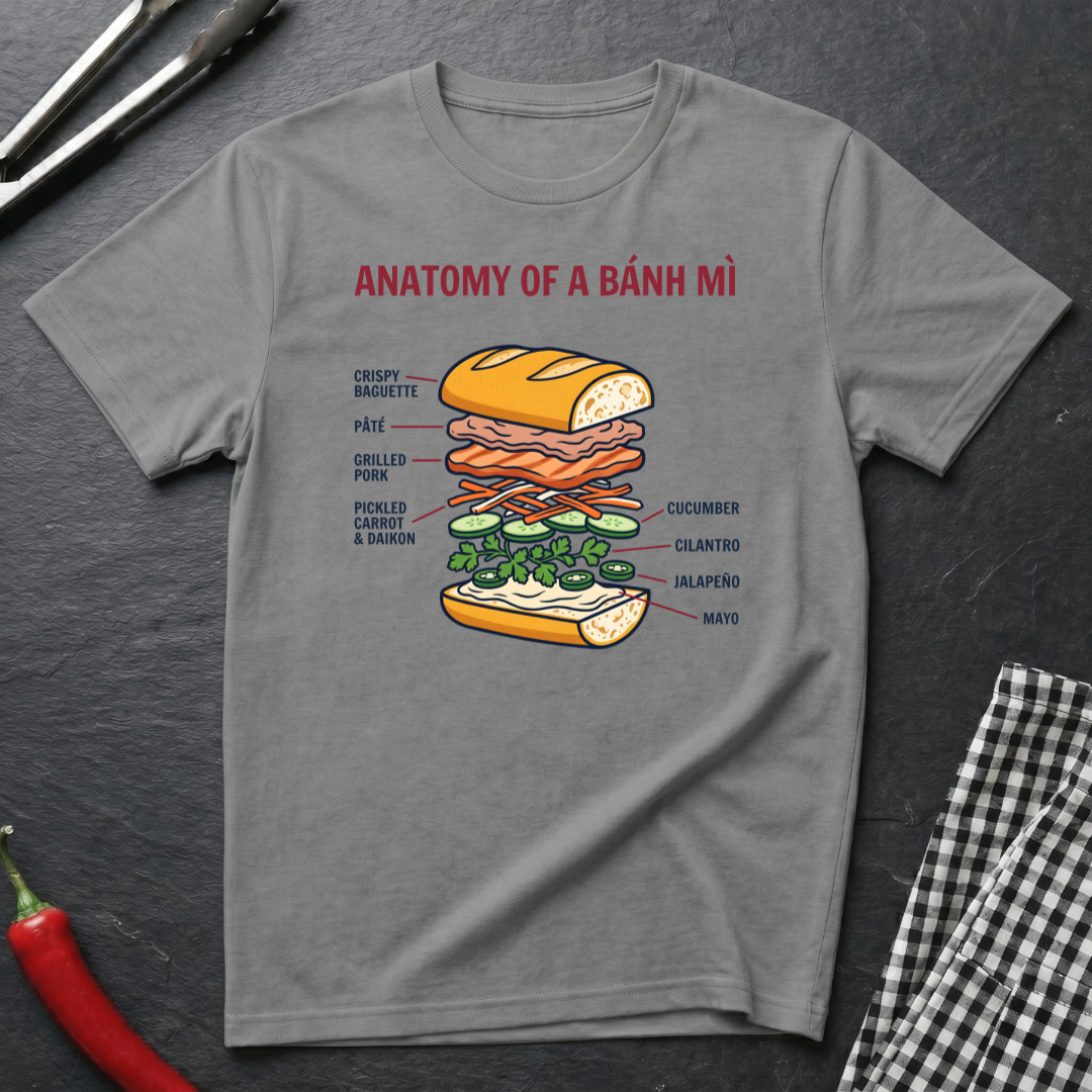 Bánh Mì Anatomy T-Shirt product image 1