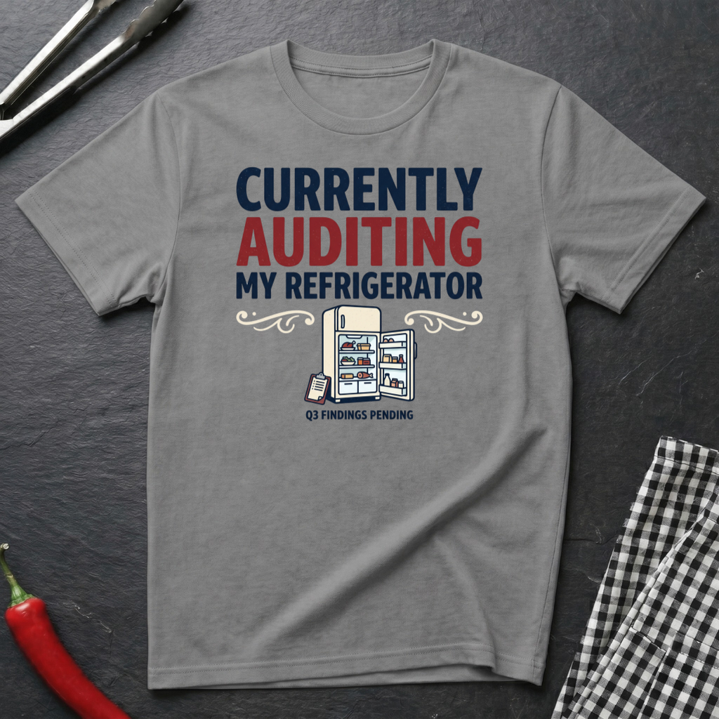 Auditing My Refrigerator T-Shirt product image 4