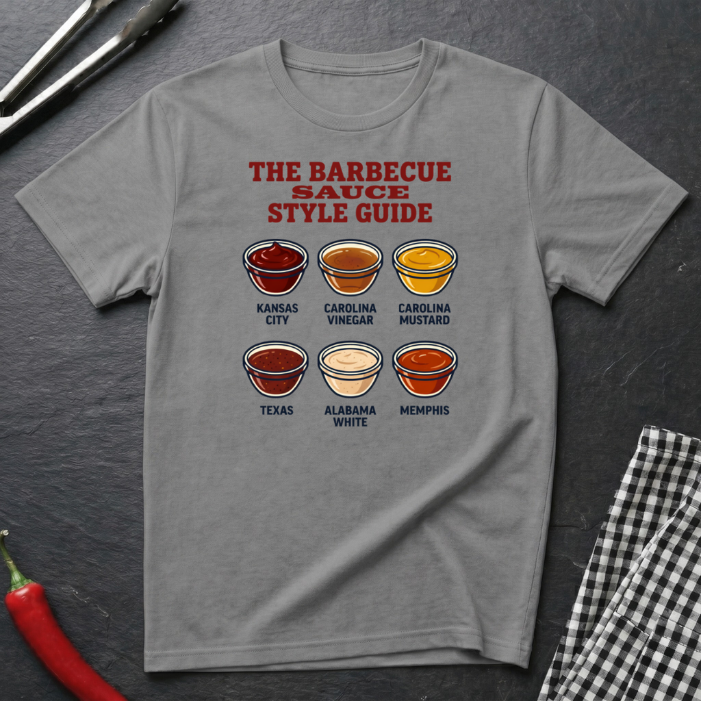 Barbecue Sauce Style Guide T-Shirt product image 4