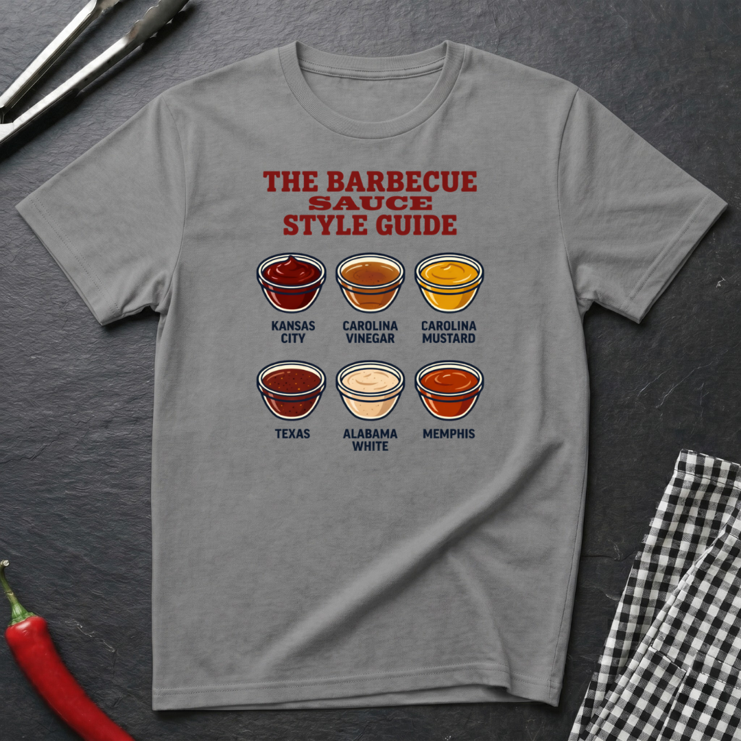 Barbecue Sauce Style Guide T-Shirt product image 4