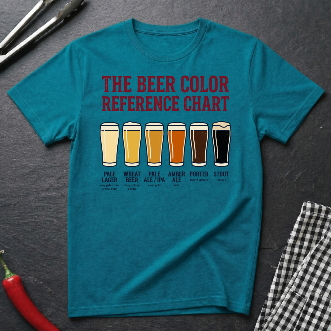 Beer Color Chart T-Shirt product image 6