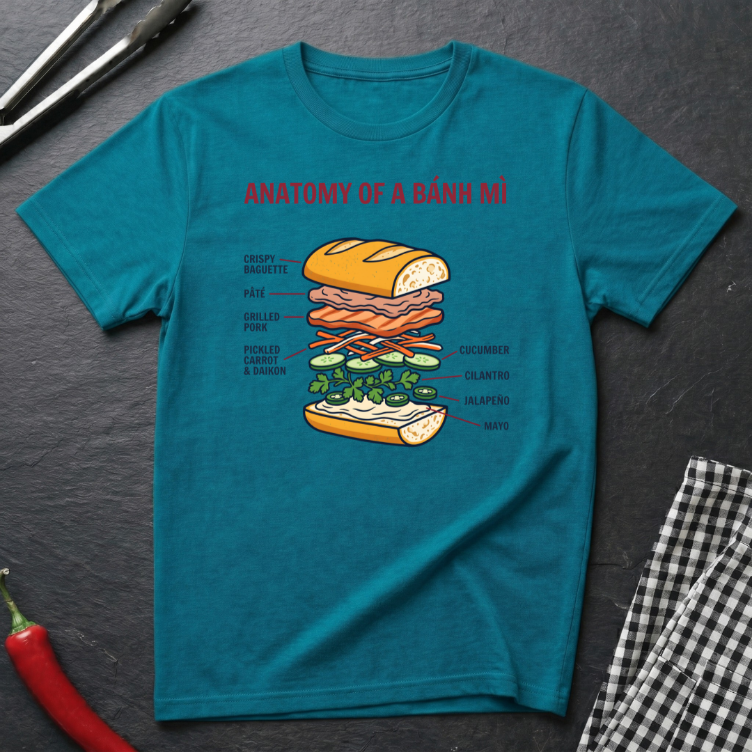 Bánh Mì Anatomy T-Shirt product image 6