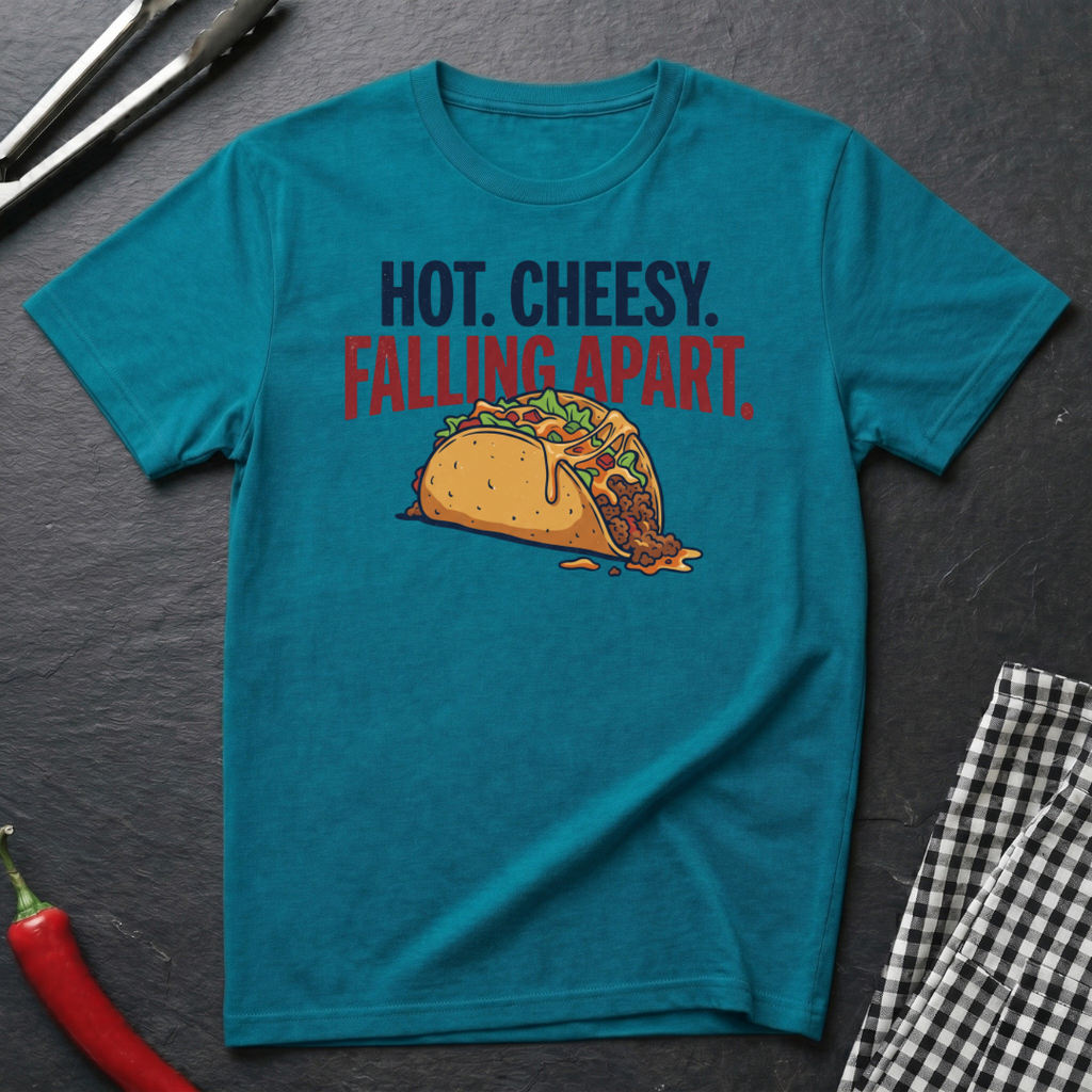 Hot. Cheesy. Falling Apart. T-Shirt product image 6
