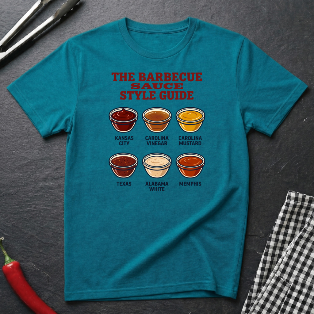 Barbecue Sauce Style Guide T-Shirt product image 6