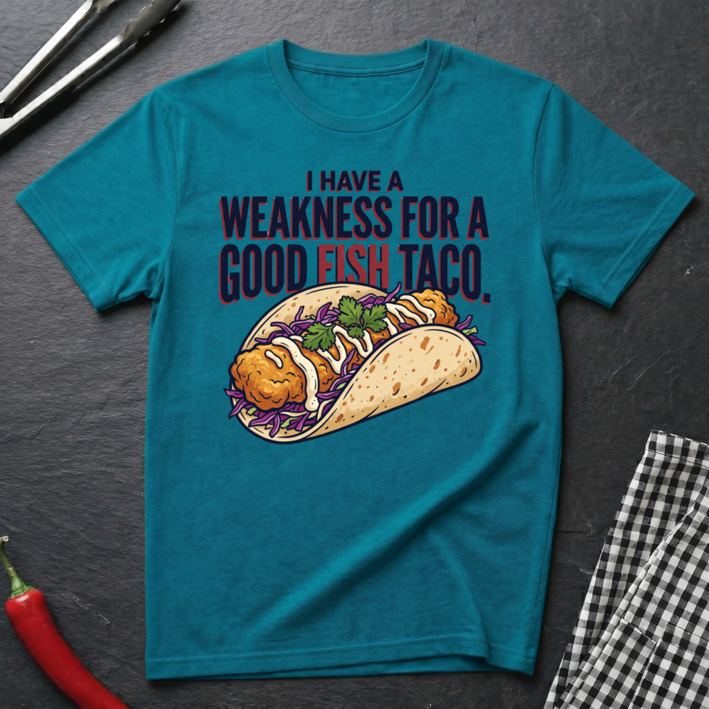 Weakness For Fish Taco T-Shirt product image 6