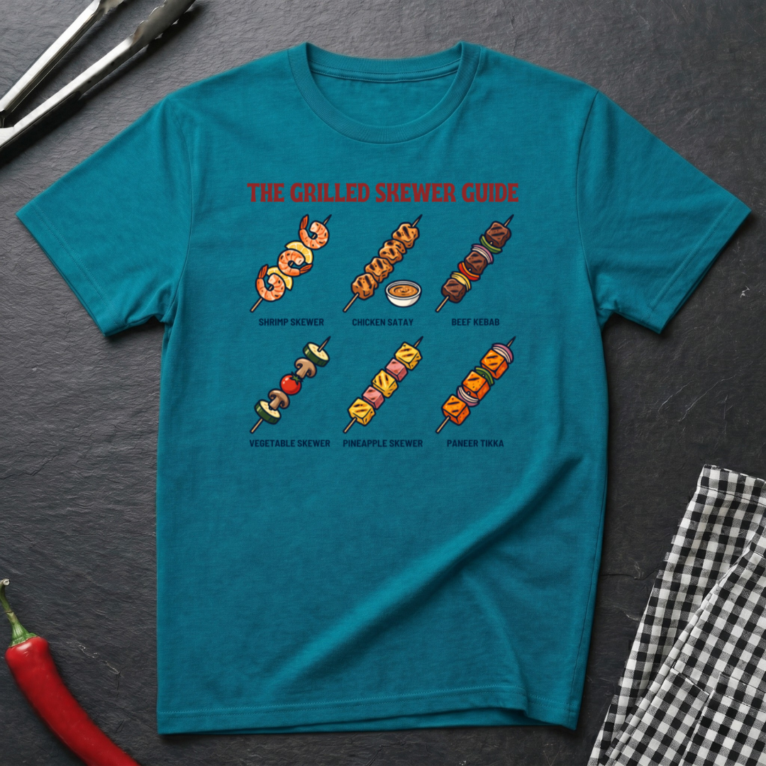 Grilled Skewer Guide T-Shirt product image 6