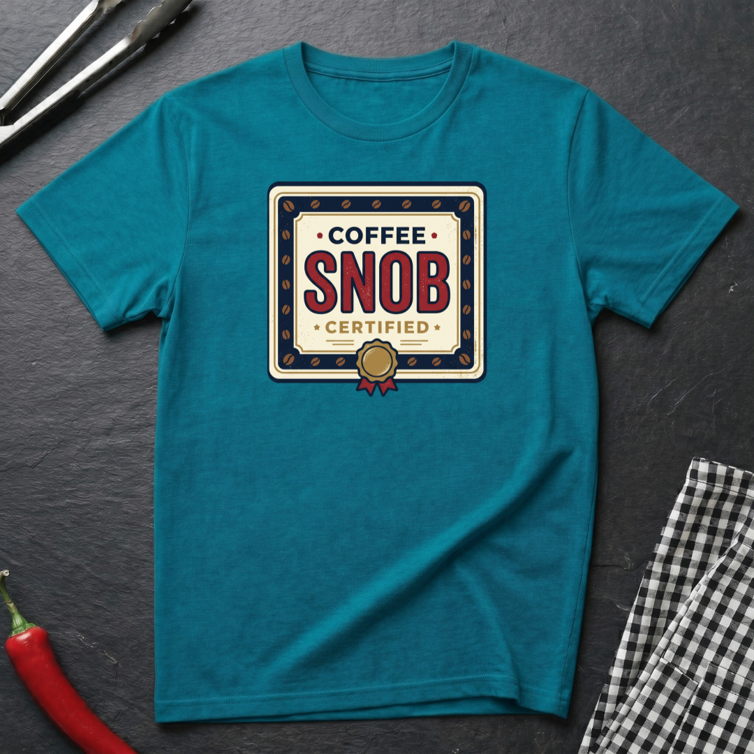 Coffee Snob Certified T-Shirt product image 6