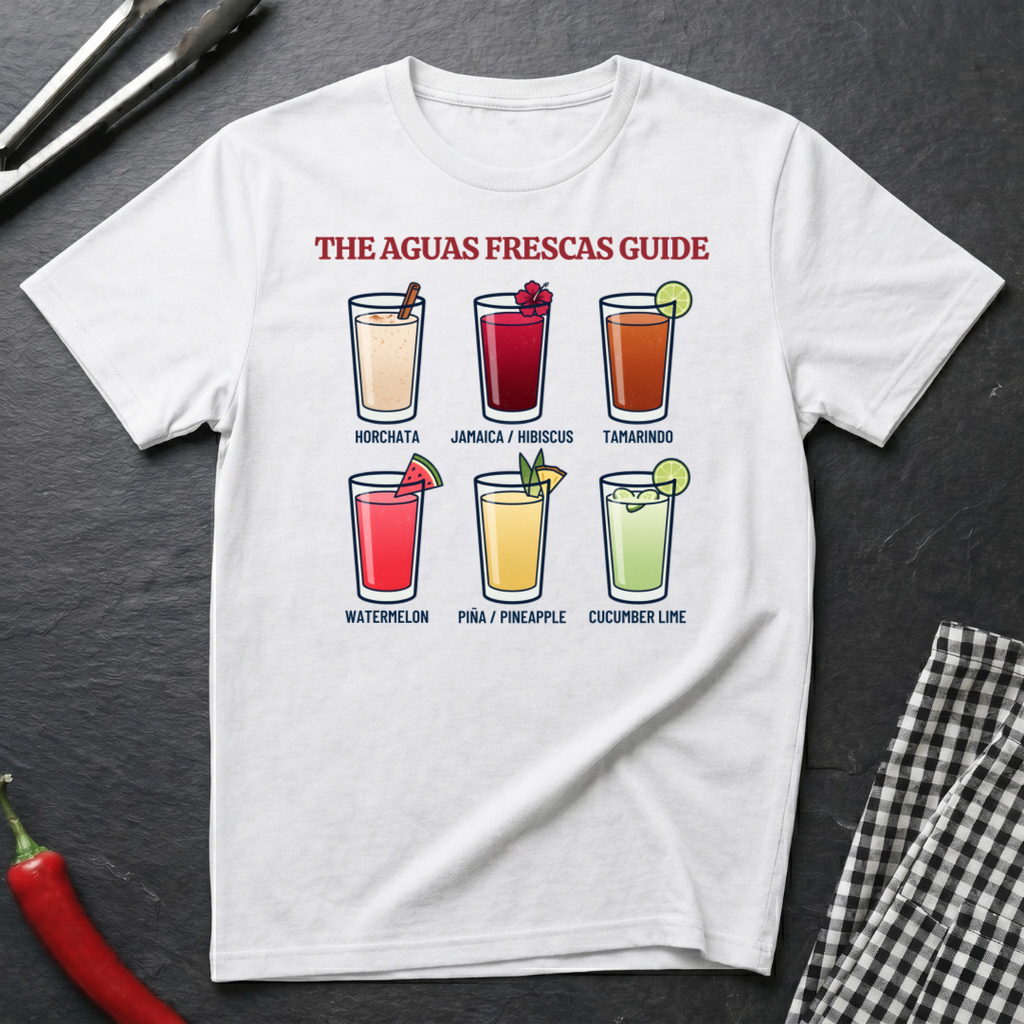 Aguas Frescas Guide T-Shirt product image 5