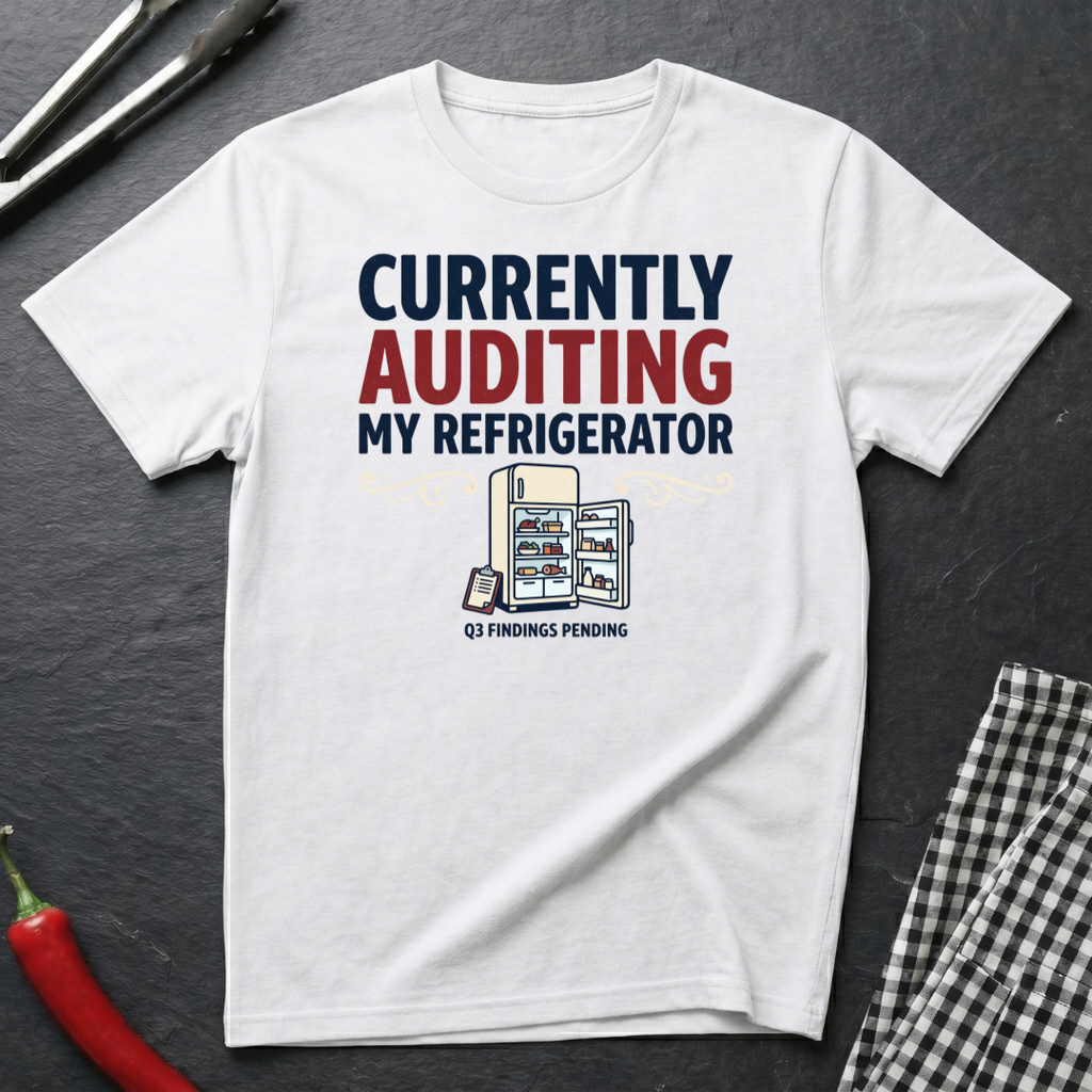 Auditing My Refrigerator T-Shirt product image 5