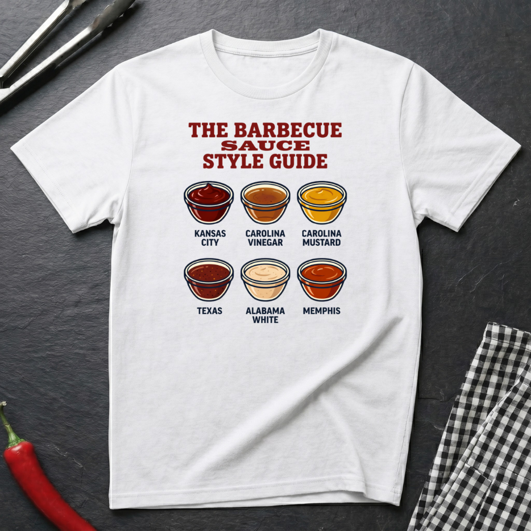 Barbecue Sauce Style Guide T-Shirt product image 1