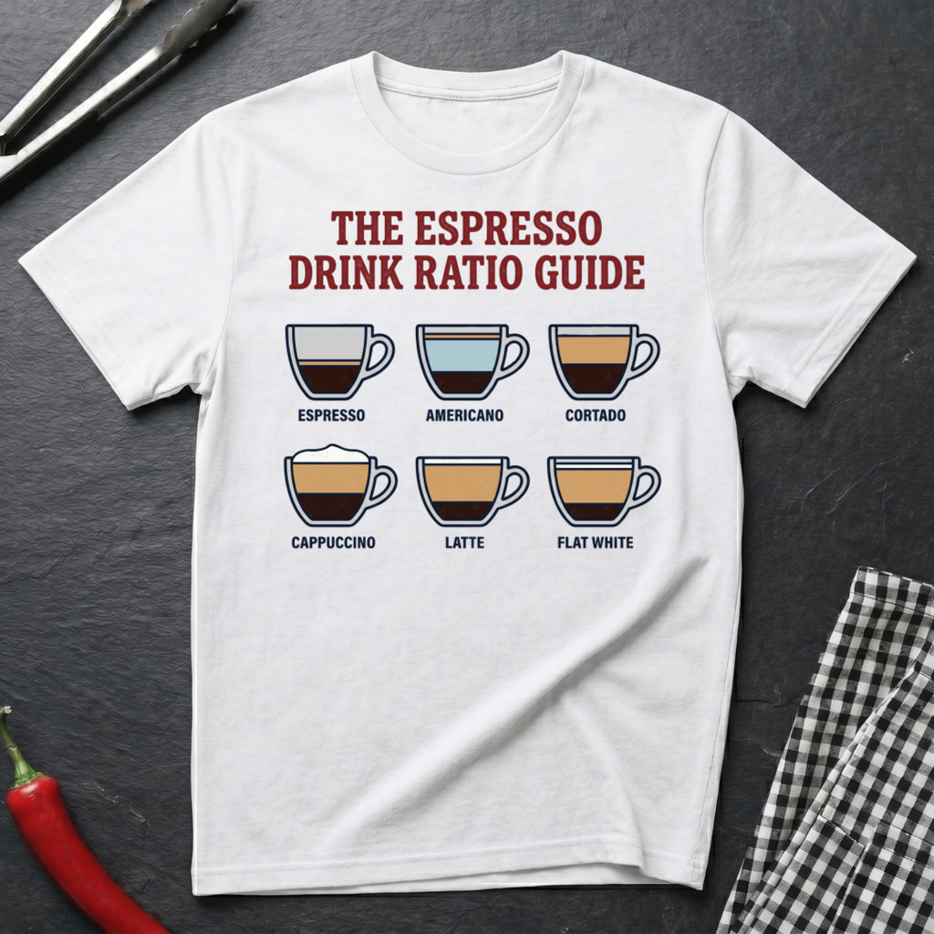 Espresso Ratio Guide T-Shirt product image 4