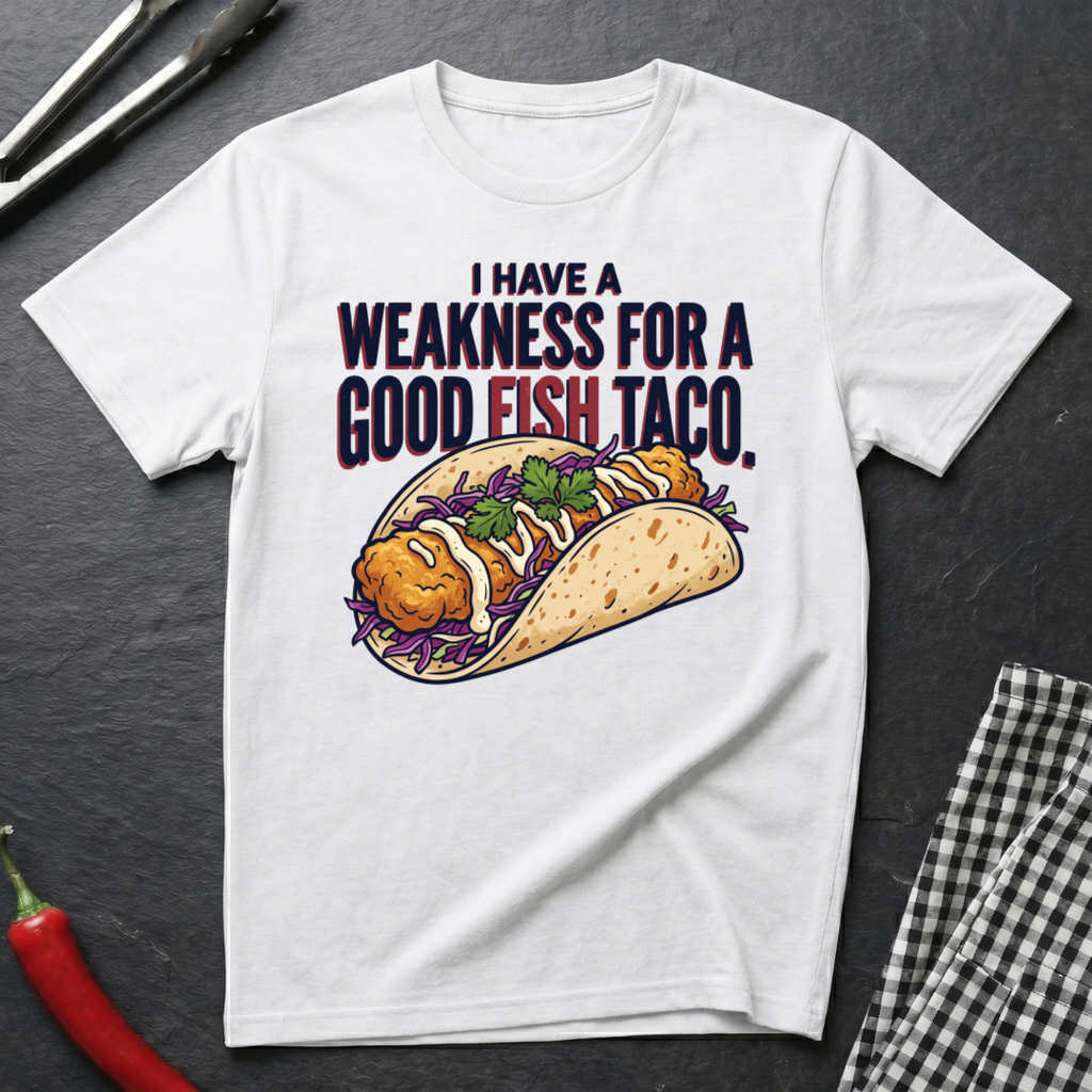 Weakness For Fish Taco T-Shirt product image 4