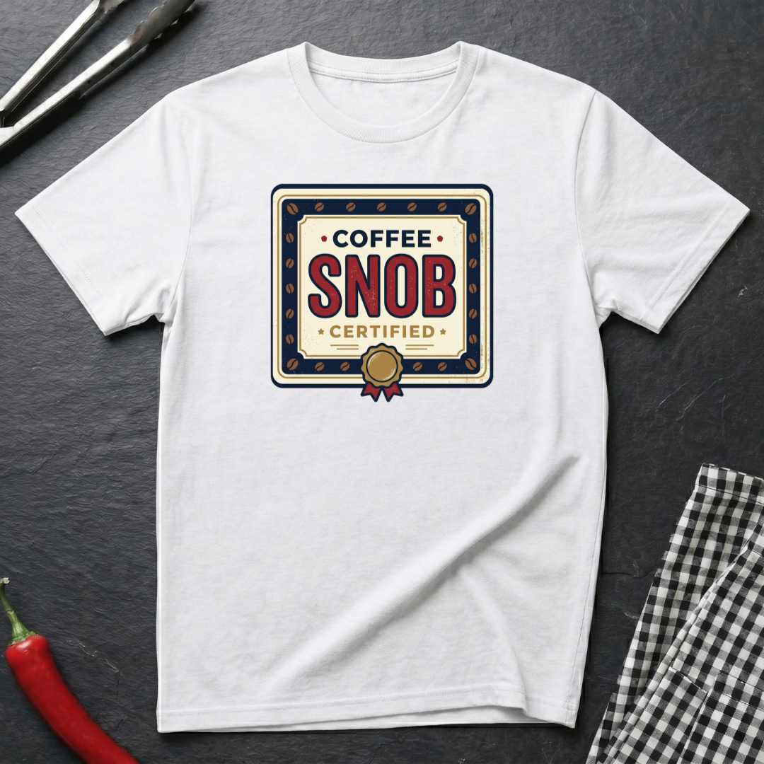 Coffee Snob Certified T-Shirt product image 4