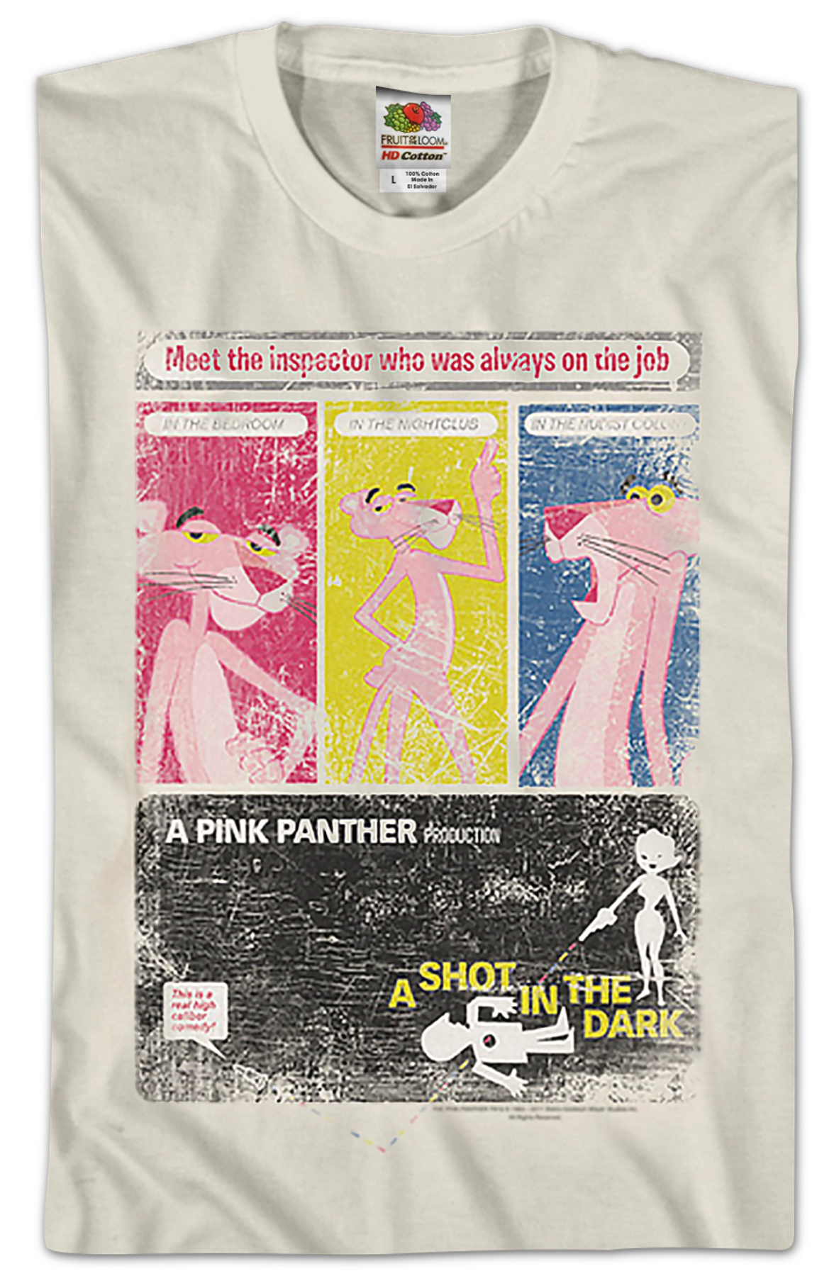 A Shot In The Dark Pink Panther T-Shirt product image 2