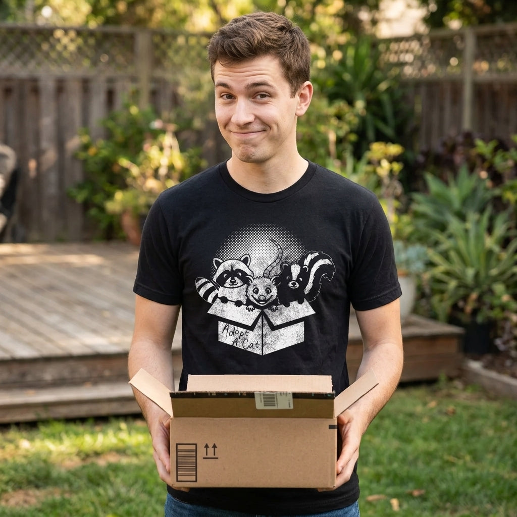 Adopt A Cat Men's T Shirt product image 2