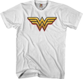Airbrush Wonder Woman Logo DC Comics T-Shirt product image 1