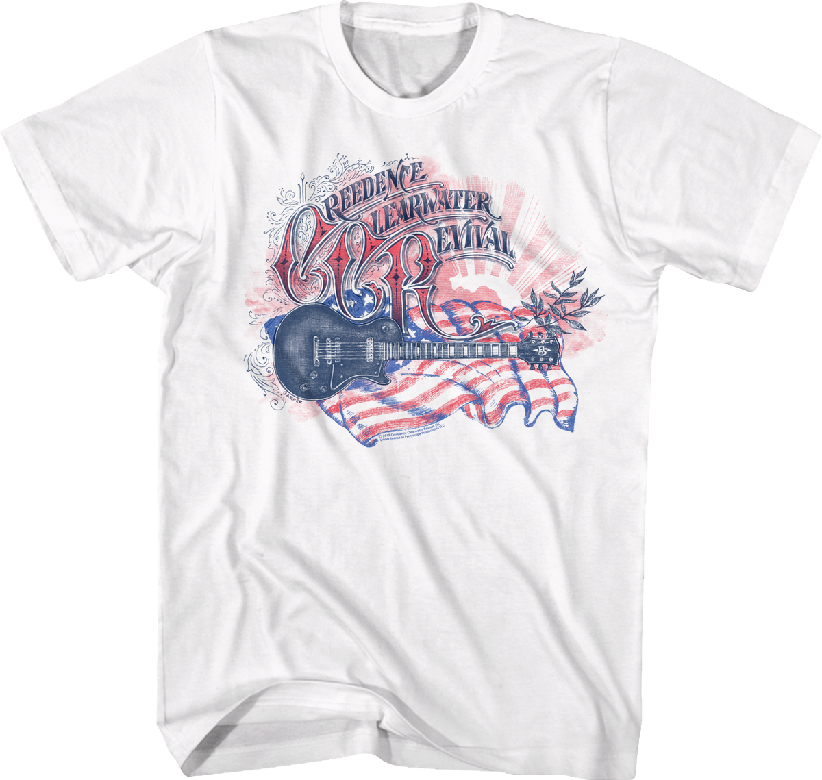 AC American Rock Creedence Clearwater Revival T-Shirt product image 1