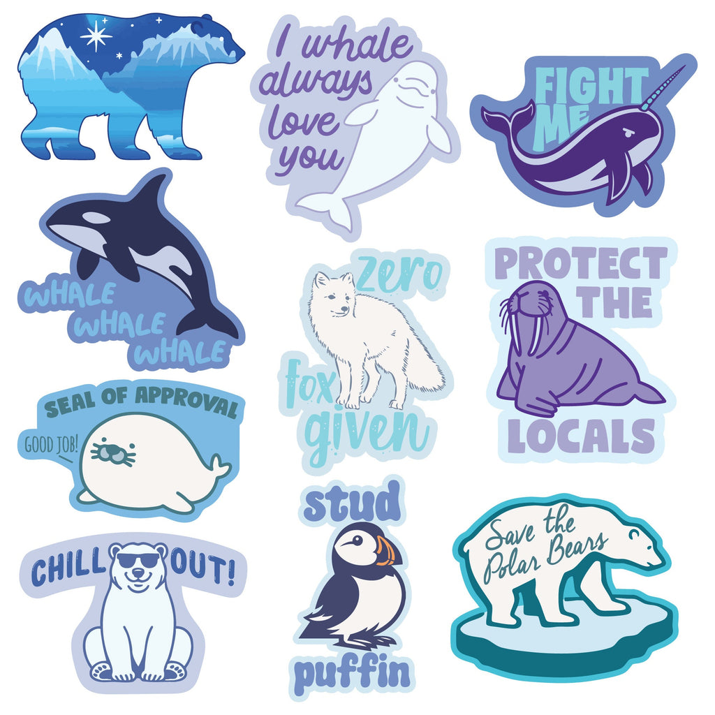 Arctic Animals Stickers
