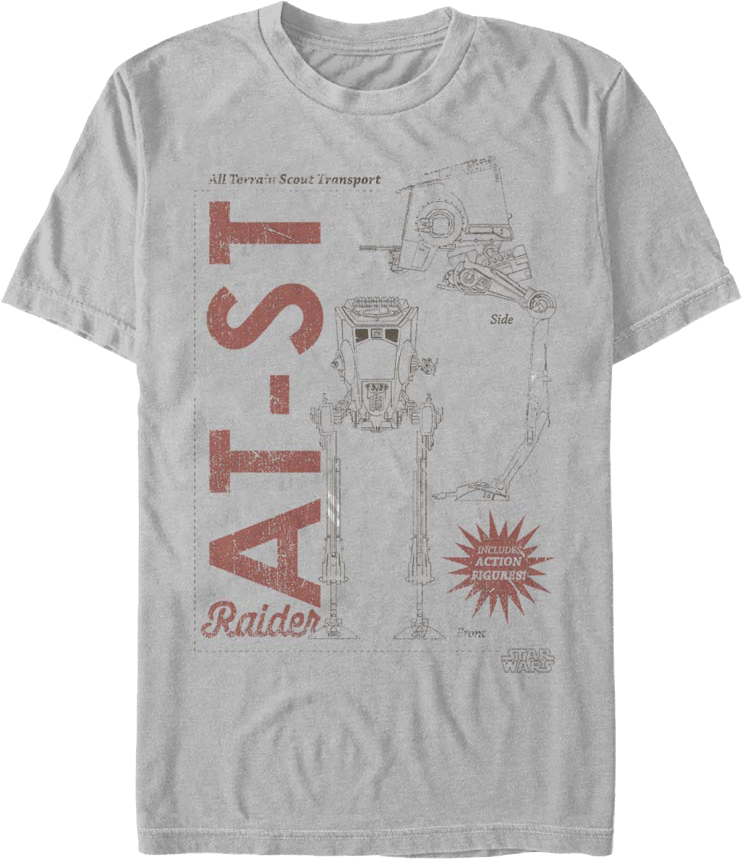AT-ST Raider Star Wars T-Shirt product image 1