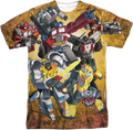 Autobots Battle Decepticons Transformers T-Shirt product image 1