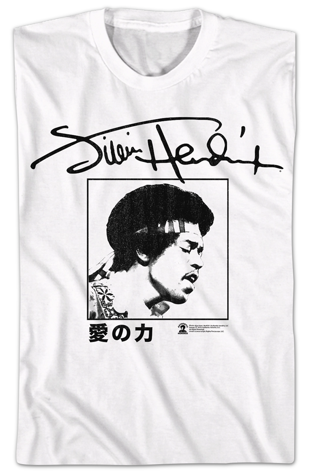 Autograph Jimi Hendrix T-Shirt product image 2