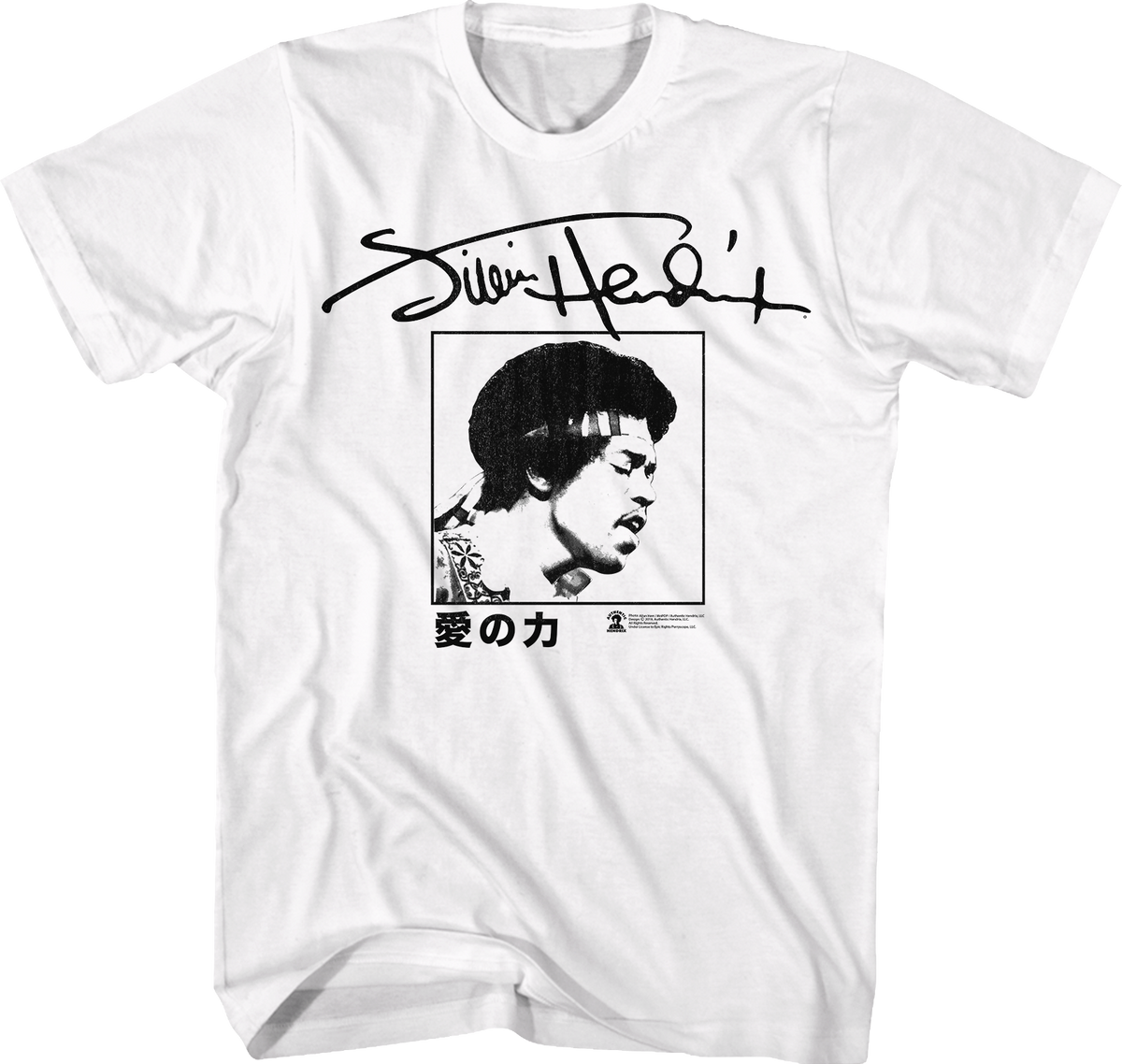 Autograph Jimi Hendrix T-Shirt product image 1