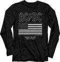 Back In Black 1980 US Tour ACDC Long Sleeve Shirt product image 1
