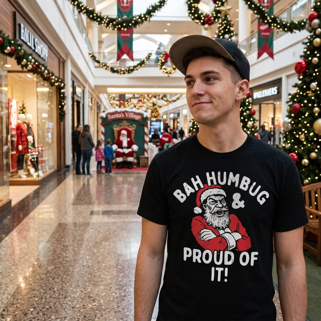 Bah Humbug And Proud Of It Men's T Shirt product image 2