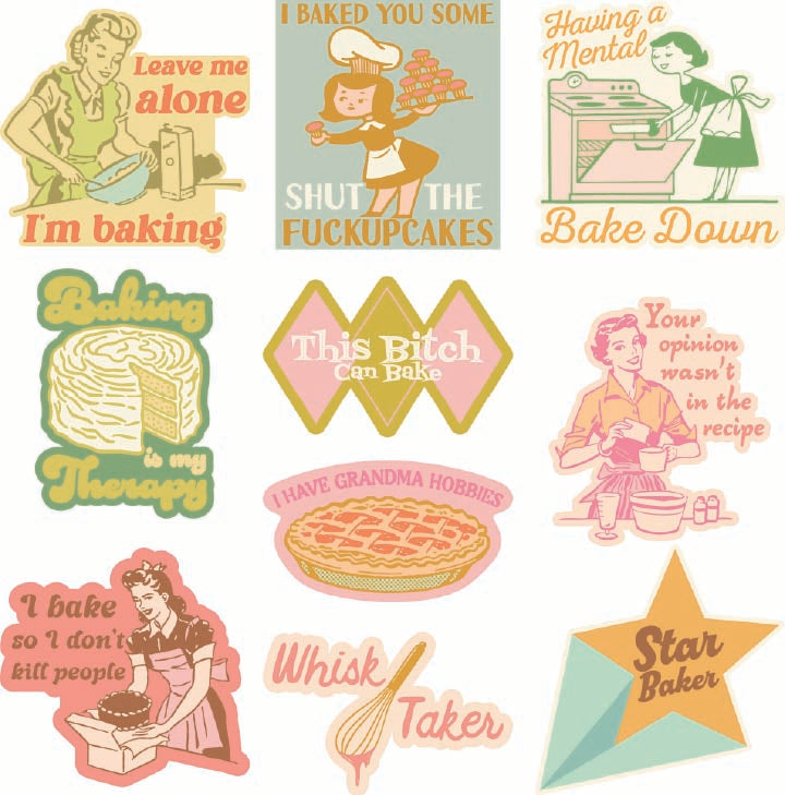Baking Stickers