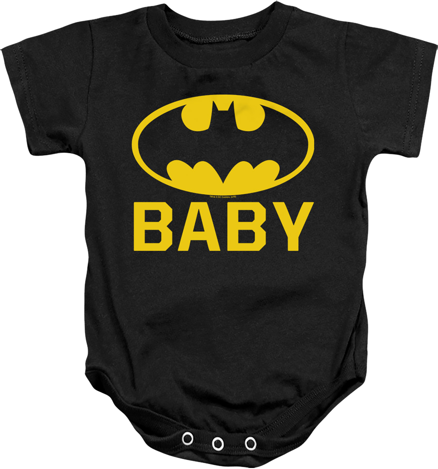 Bat Baby Batman Infant Snapsuit