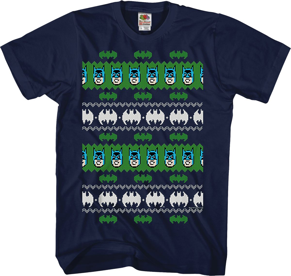 Batman Ugly Faux Knit DC Comics T-Shirt product image 1