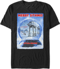 Battle of Hoth Snow Globe Star Wars T-Shirt product image 1