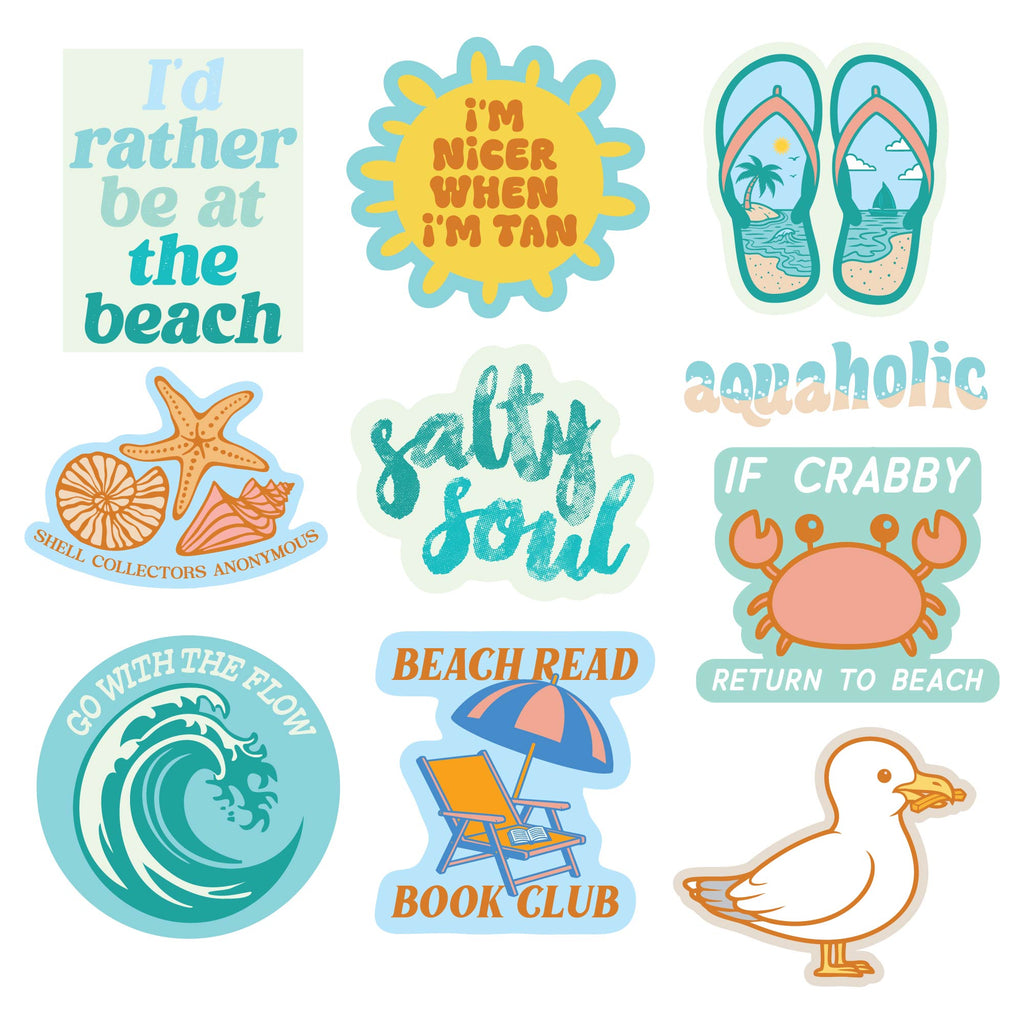 Beach Stickers