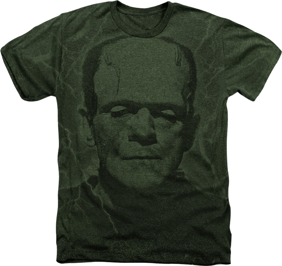Big Print Frankenstein's Monster T-Shirt product image 1
