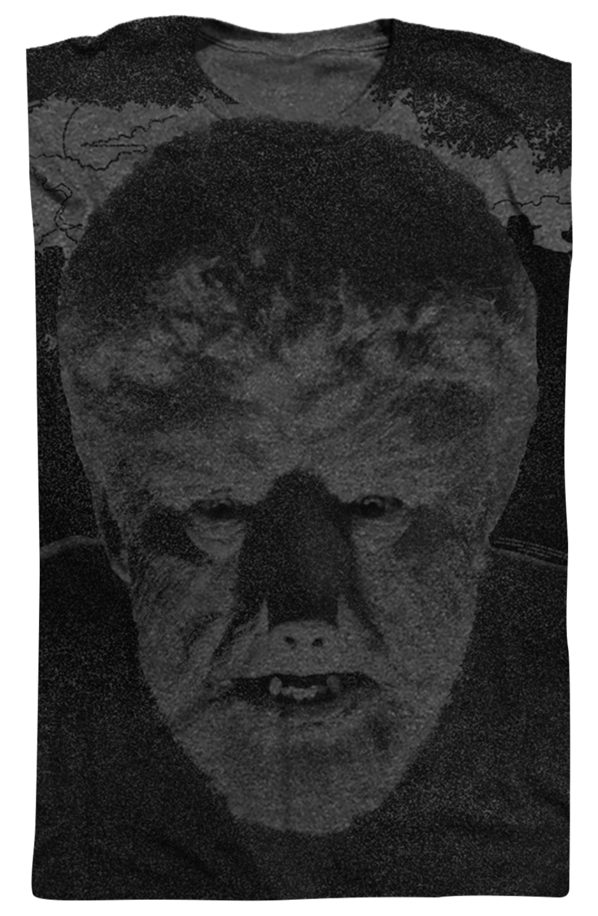 Big Print Wolf Man T-Shirt product image 2
