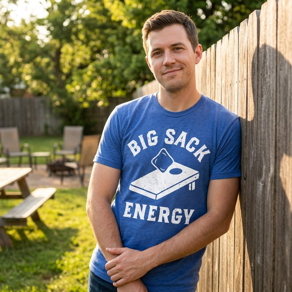Big Sack Energy Cornhole Men's T Shirt product image 2
