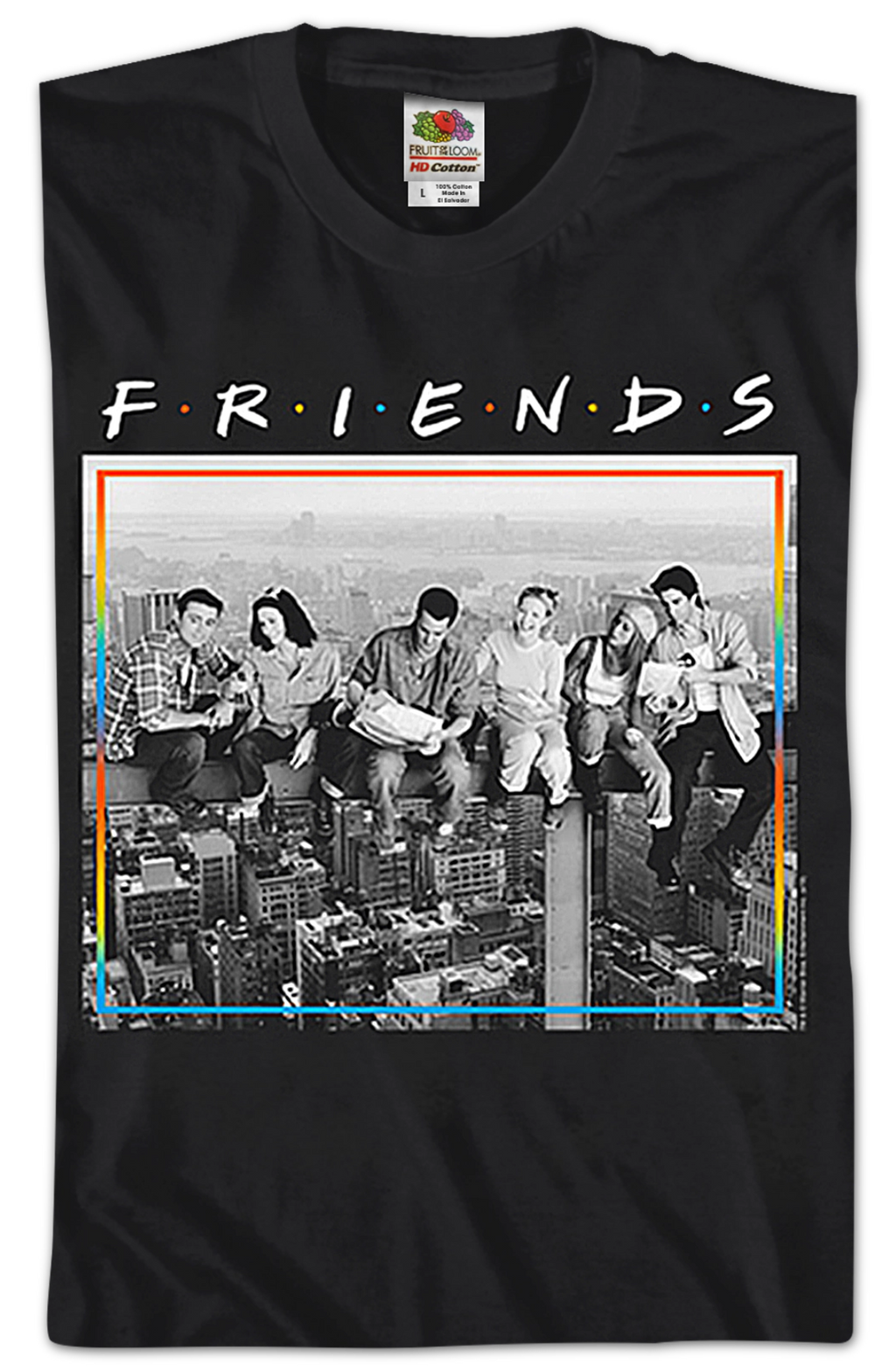 Black and White Friends T-Shirt product image 2
