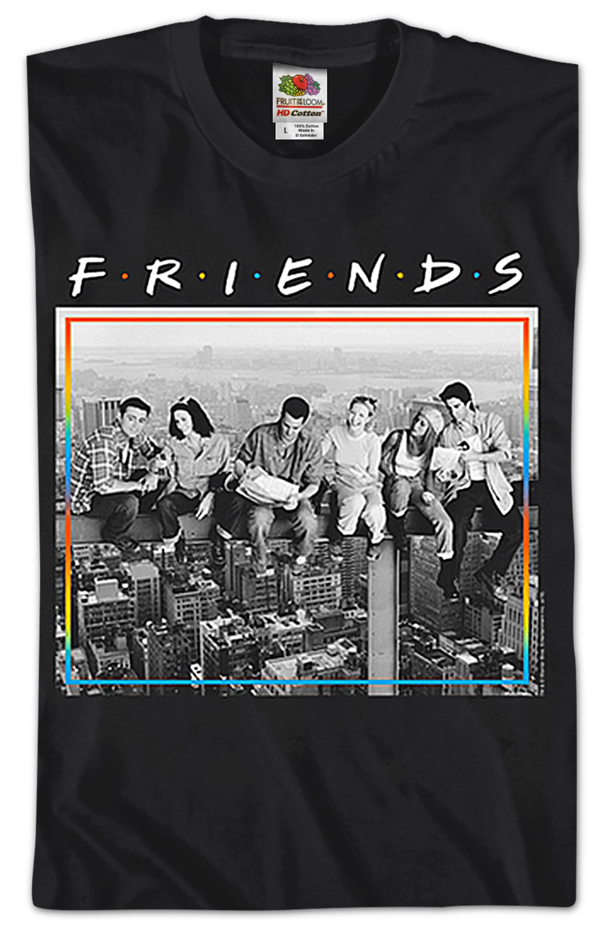 Black and White Friends T-Shirt product image 2