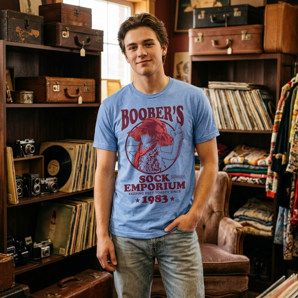 Boobers Sock Emporium Men's T Shirt