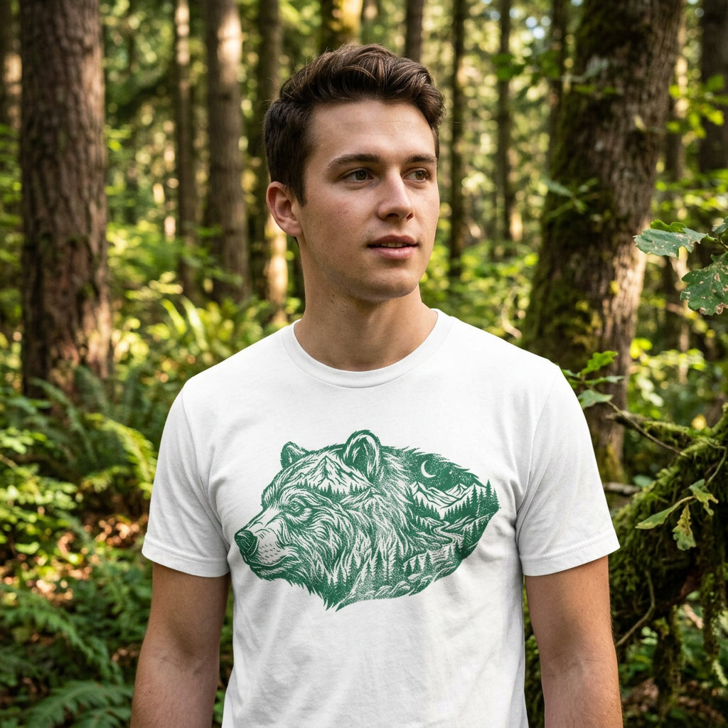 Nature Bear Men's T Shirt product image 2